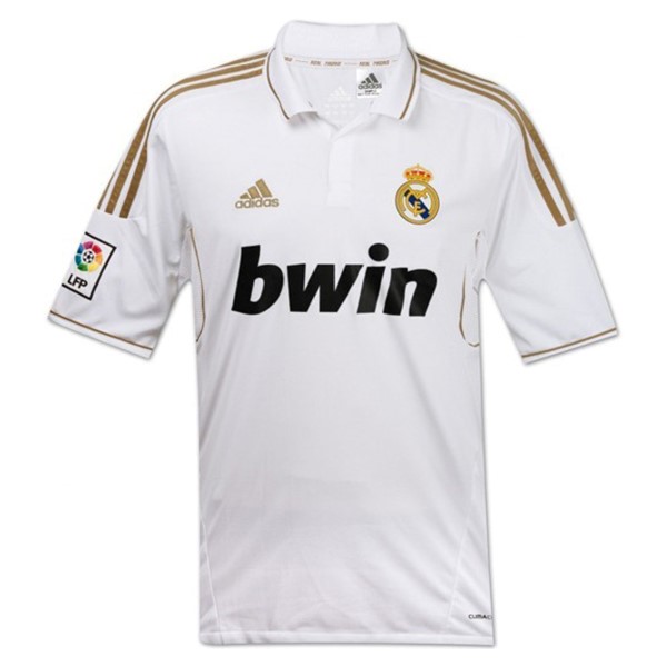 Camiseta Real Madrid Primera equipación Retro 2011/12 Blanco